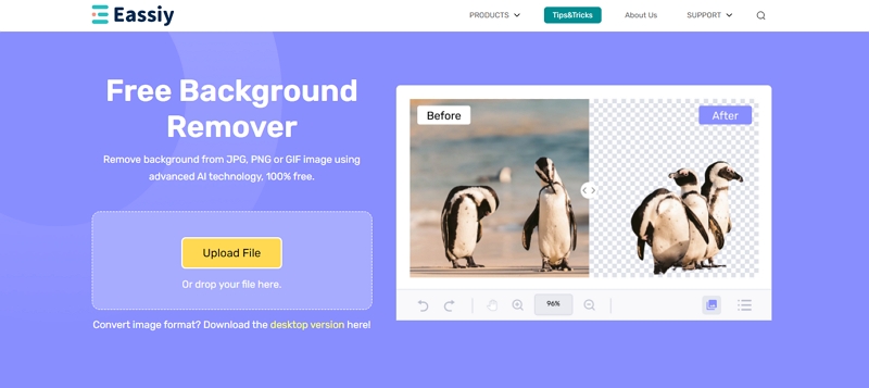 Eassiy Free Background Remover | ai background removal