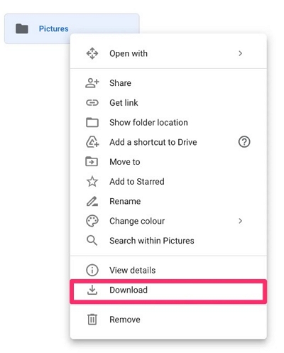via Google Drive step 2 | how to recover deleted photos from android phone without backup