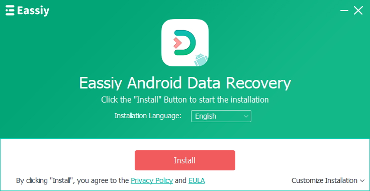 Eassiy android data recovery step 1 | Empty Trash on Samsung Phone