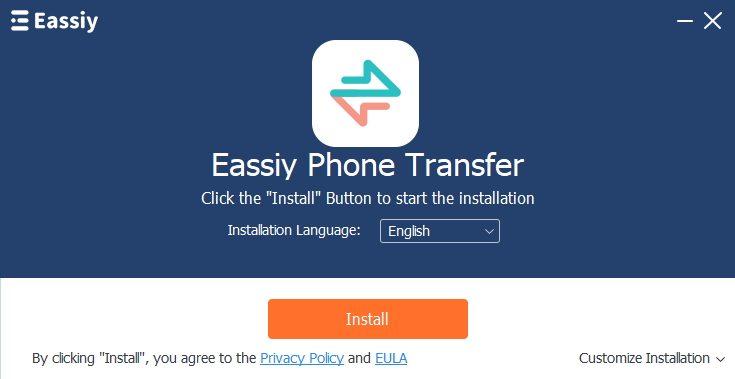 Eassiy phone transfer step 1 | How to Clear System Data on iPhone