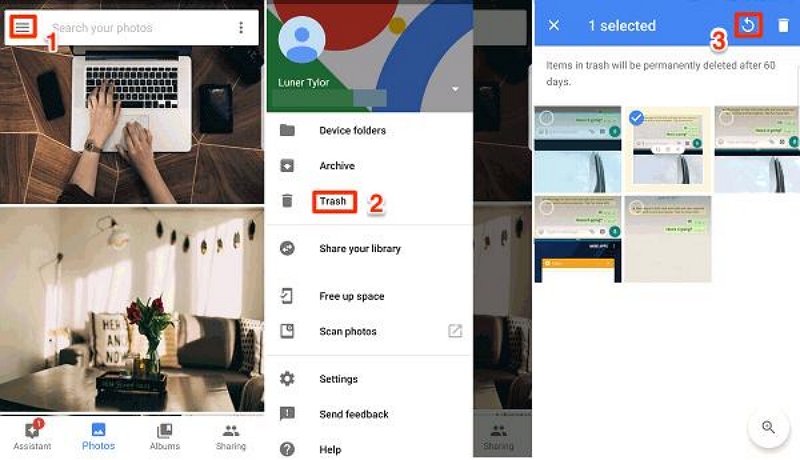 use google photos a lot to save your photos | recover photos after factory reset android