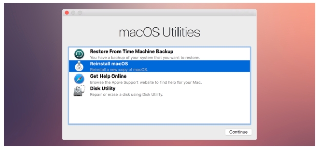 reinstall macos | OS X EL Capitan Factory Reset