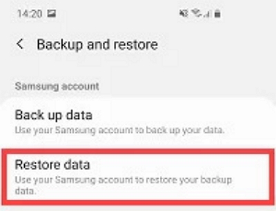 Restore data Samsung Cloud | how to find deleted pics on samsung