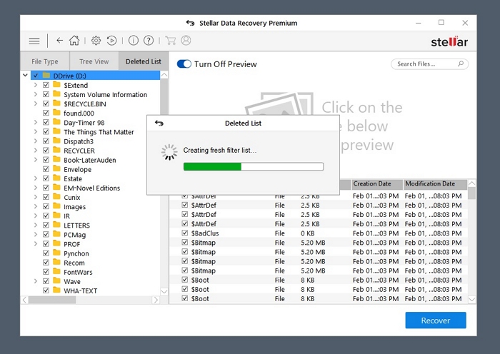 Stellar interface | HDD Recovery