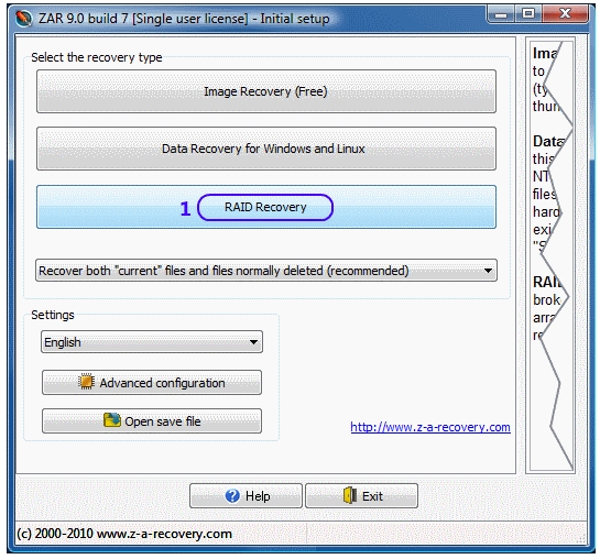 zar | Diskinternals Raid Recovery