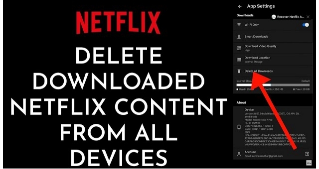 delete downloaded Netflix movies | delete downloaded netflix movies