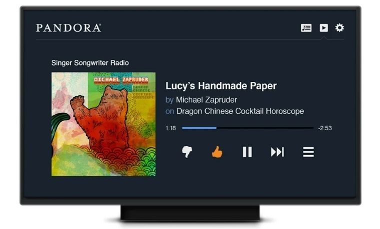 Stations on Pandora TV | Delete Stations on Pandora