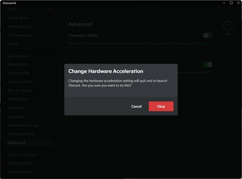 disable hardware acceleration in Discord 3 | how to stream netflix on discord