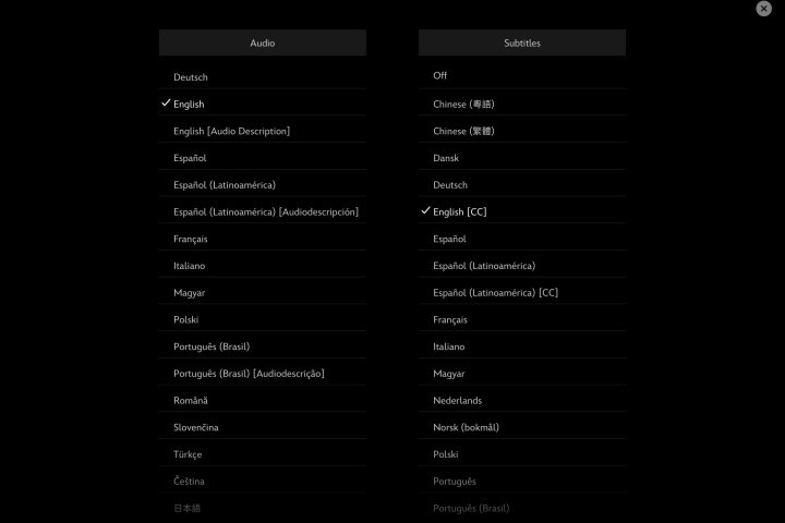 disable android subtitles | disney plus subtitles