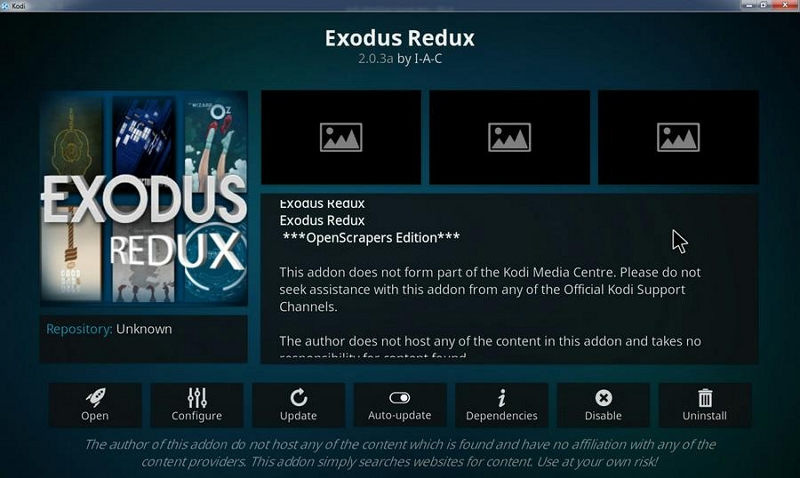 exodus redux | how to download movies on kodi