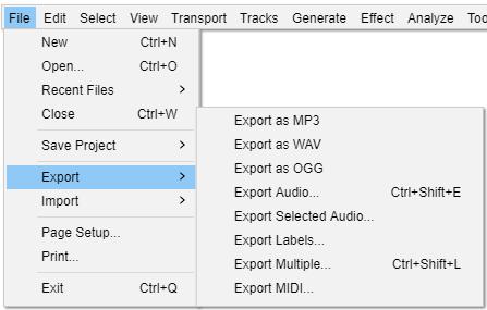 click Export as MP3 | Spotify Deezer Music Downloader