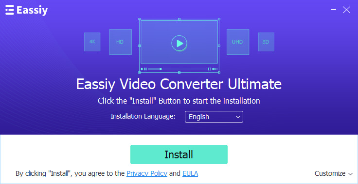 Eassiy Video Converter Ultimate | video tape enhancement software