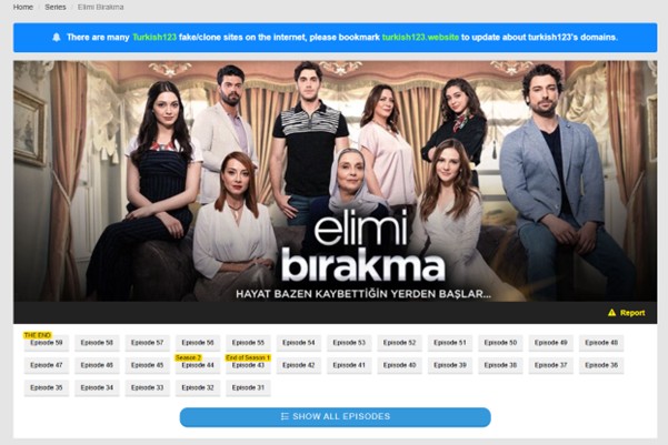 elimi birakma | turkish123