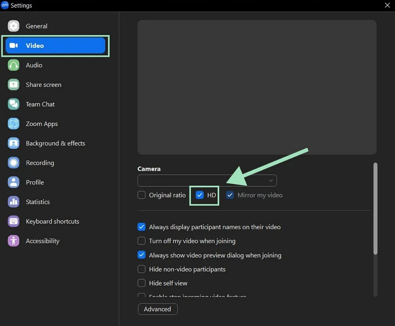 maximize recording quality | video zoom enhancer