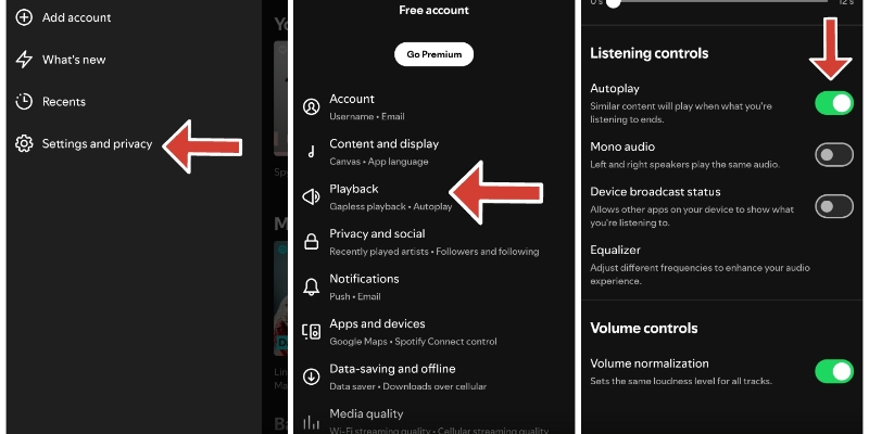 locate Autoplay | Spotify Not Working on Android Auto