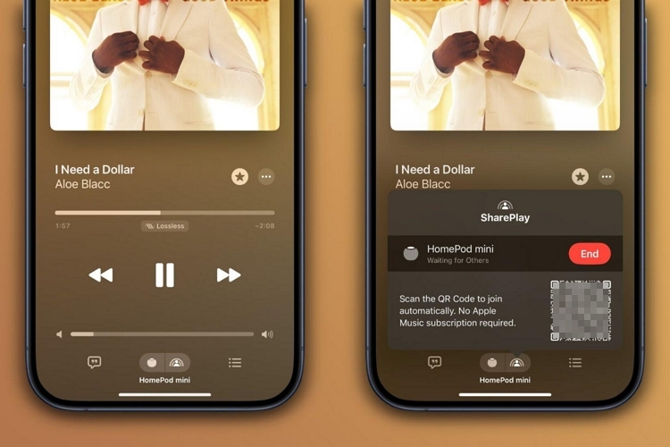 tap End for Everyone | SharePlay Apple Music