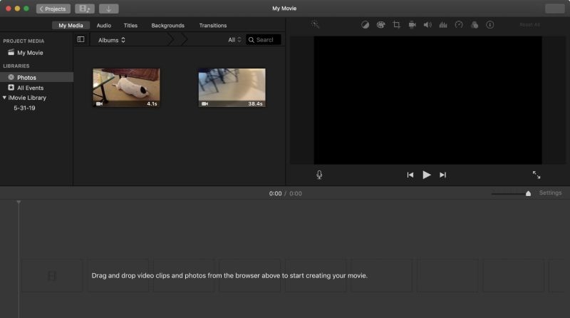 My Media section | Enhance Video Volume