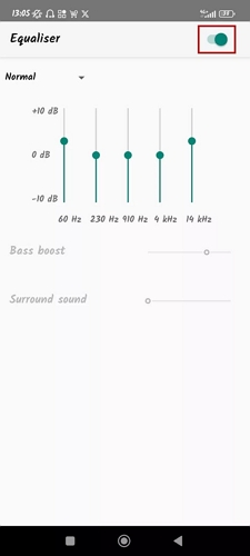 activate the Equalizer | Spotify equalizer