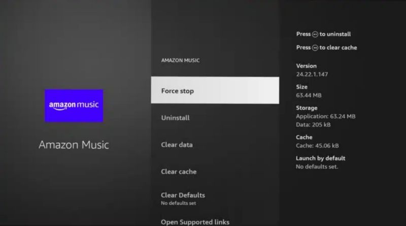 clean start Amazon Music | Amazon Music Not Working