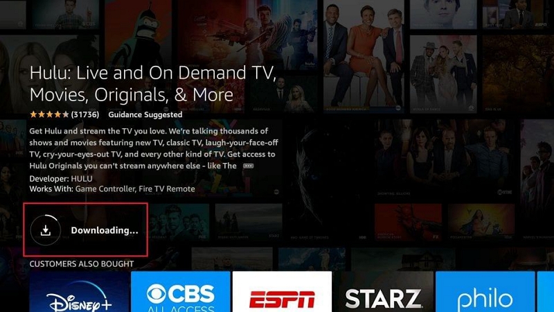 Reinstall the Hulu App | hulu not working on firestick 