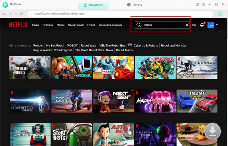 using your Netflix account | flixicam netflix video downloader