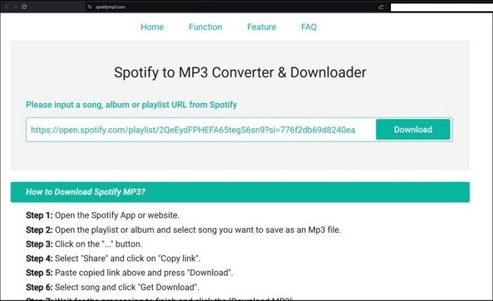 click Download | free Spotify to MP3 converters