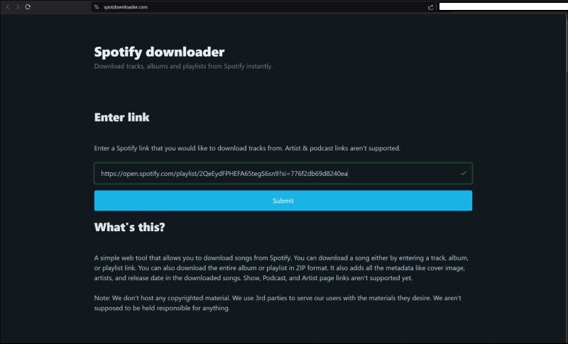 SpotDownloader | free Spotify to MP3 converters