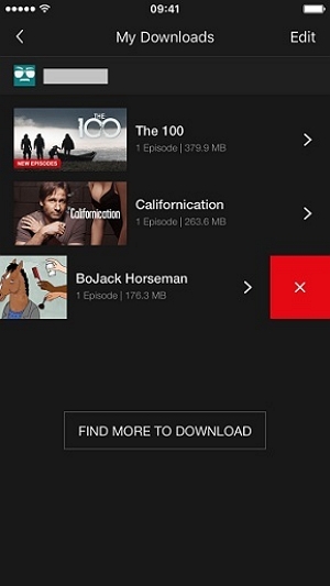 eliminate unwanted downloads | where are netflix downloads stored