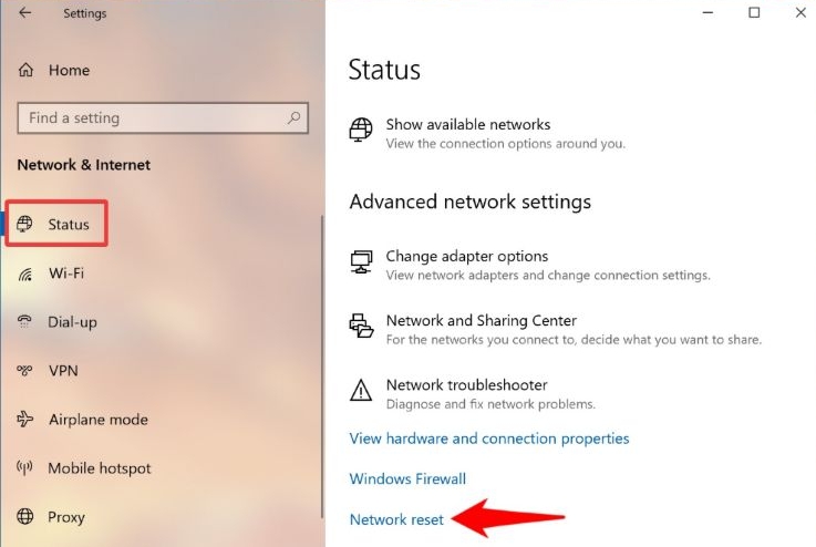 reconnect network | GeForce Experience Error Code 0x0003