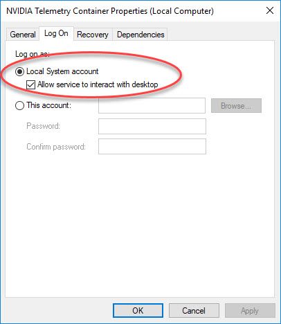 hit Apply | GeForce Experience Error Code 0x0003