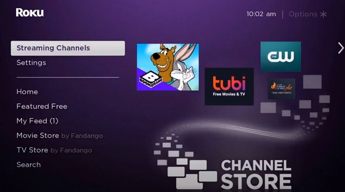 choose Streaming Channels | Play Apple Music on Roku