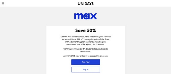 unidays | how to get hbo max for free