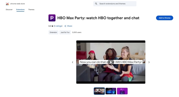 HBO Watch Party Extension 1 | hbo max watch party