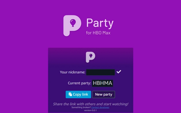 HBO Watch Party Extension 2 | hbo max watch party