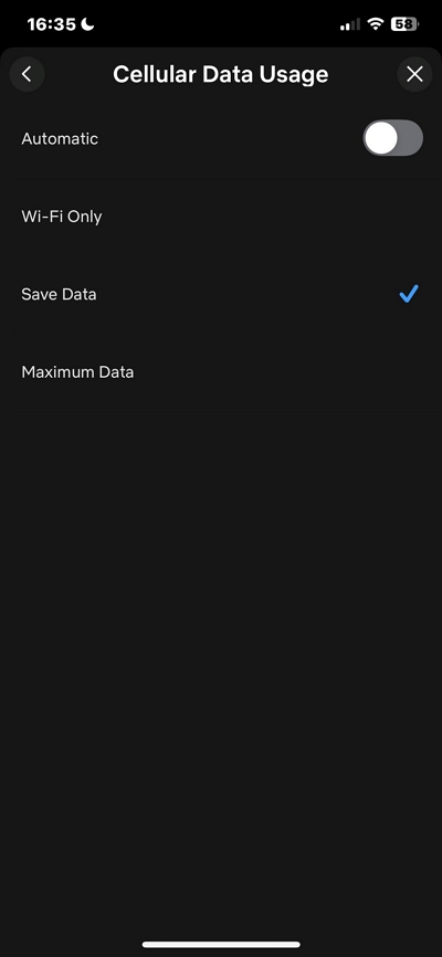 conserve your data | delete downloaded netflix movies
