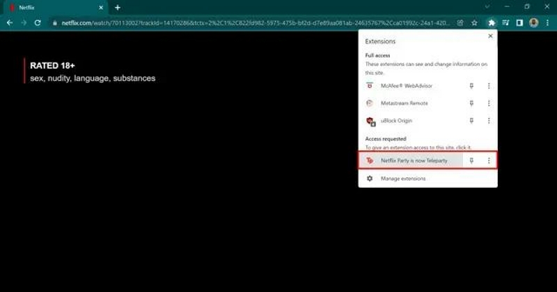 stream netflix with teleparty | how to stream netflix on discord