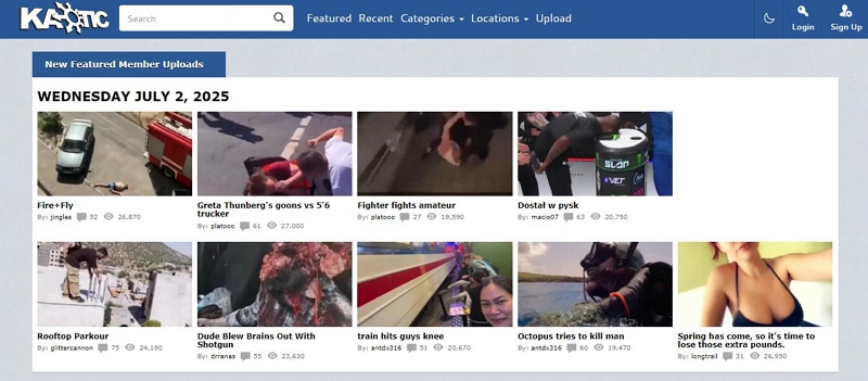 unfiltered content | liveleak alternative