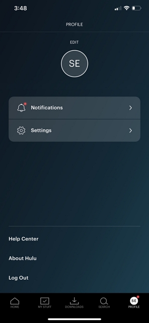 clear internal errors | hulu black screen with sound