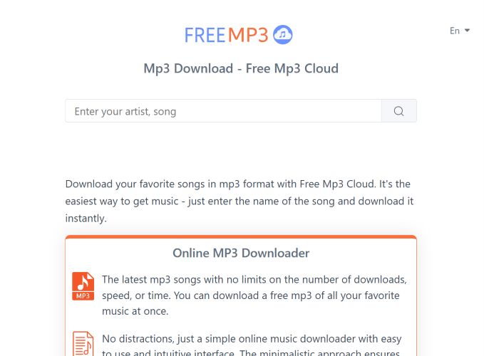 FreeMP3 Cloud | MyFreeMP3