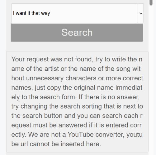 no results | MyFreeMP3