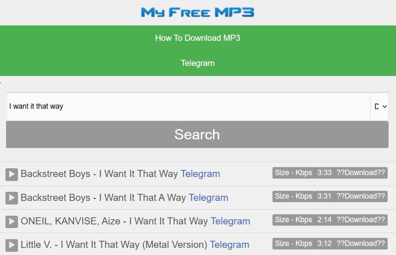 click Download | MyFreeMP3
