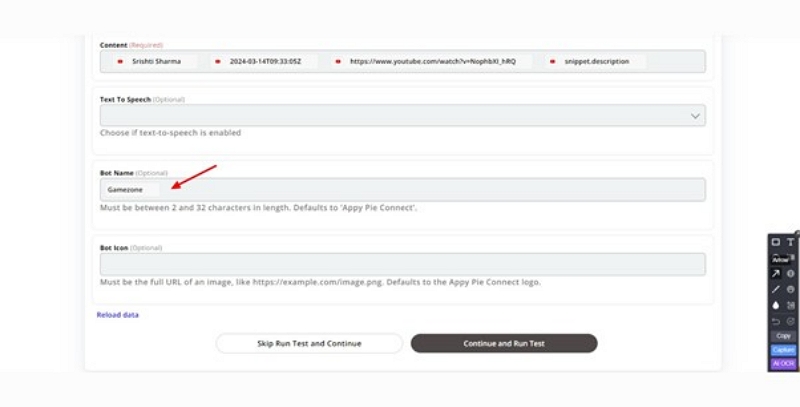 customize the integration | how to stream youtube on discord 