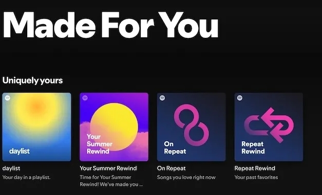 locate Uniquely yours | Spotify On Repeat Playlist