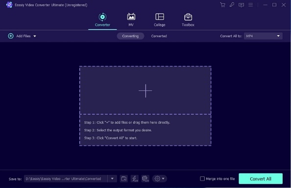 Eassiy Video Converter Ultimate | video tape enhancement software