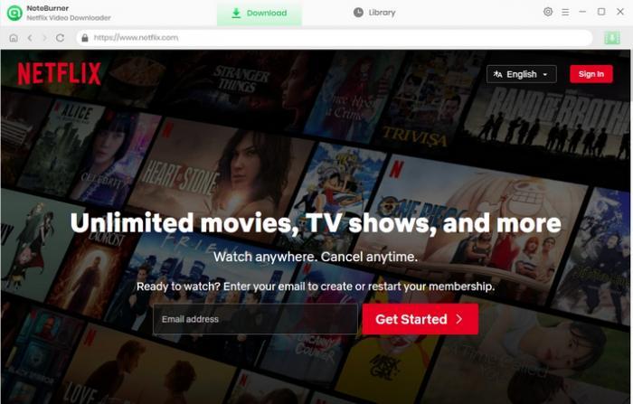 sign in | noteburner netflix video downloader