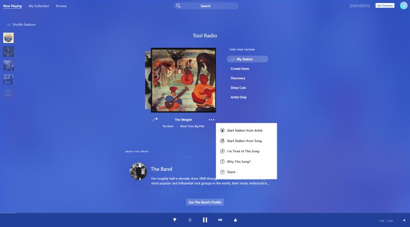 how does Pandora Station work | Delete Stations on Pandora