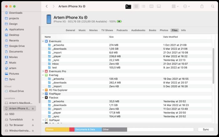 transfer downloaded music files | Sign out of Apple Music