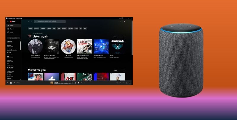 stream audio through Echo | Play YouTube Music on Alexa