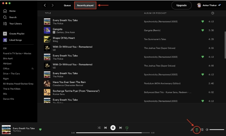 queue icon spotify | Spotify Playlist Disappeared