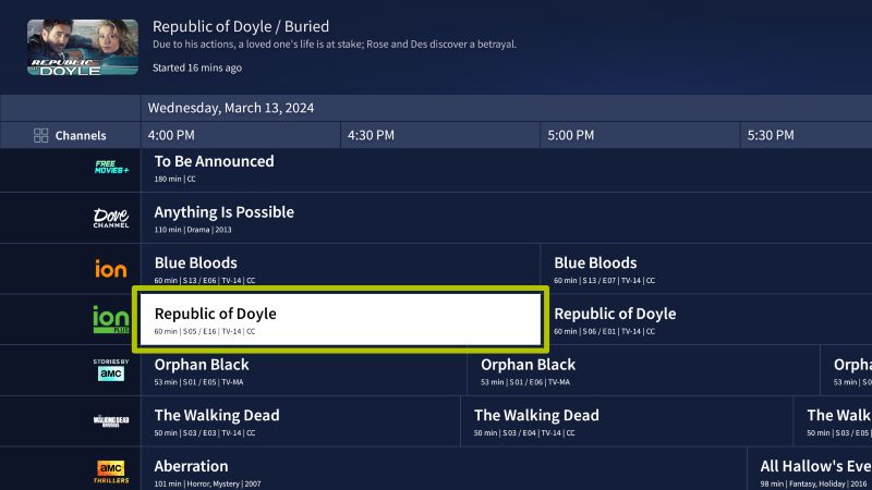 open channel guide | Record Streaming Videos on Samsung Smart TV